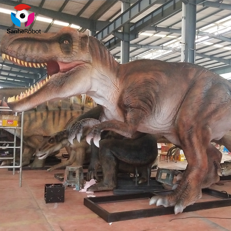 China Wholesale Thick Skull Dinosaur Factory Quotes - Dinosaur product  the animatronic dinosaur model Tyrannosaurus rex for sale  – Sanhe
