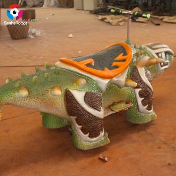 Amusement park toy car  kiddie electric rides popular walking dinosaur ride