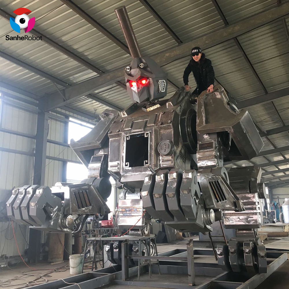 China Wholesale Metal Robot Sculpture Quotes Pricelist - Large Size Animatronic Robot Model from China Factory  – Sanhe
