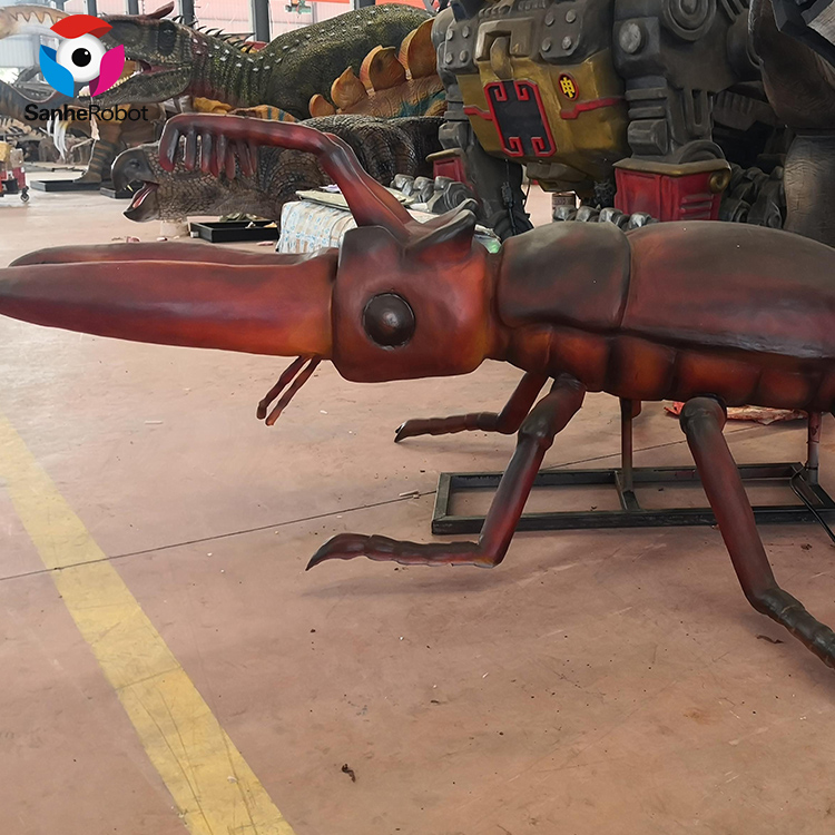 China Wholesale Small Marine Animal Manufacturers Suppliers - Theme Park Big Size Animatronic Insect Lifelike Insect model for sale  – Sanhe
