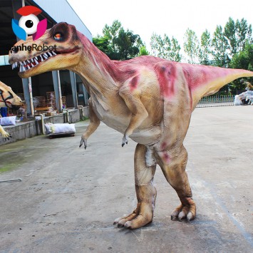Robotski realistični kostum dinozavra za odrasle s skritimi nogami naprodaj