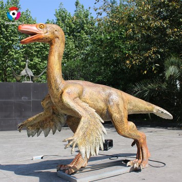 Playground Park Equipment Realistic Life size Animatronic Dinosaur For Sale