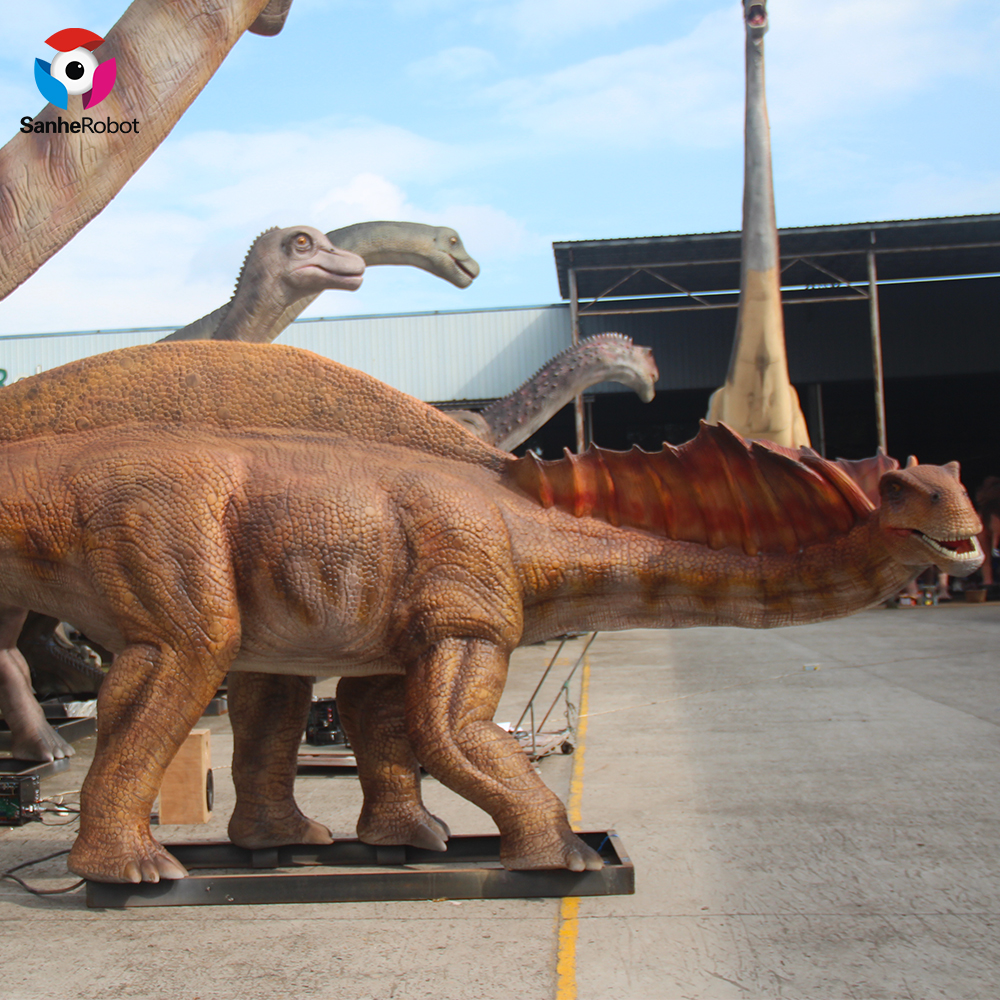 China Wholesale Dinosaur Suits For Adults Factories Pricelist - Jurassic world animatronic dinosaur high quality simulated Amagasaurus cazaul model  – Sanhe