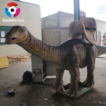 Sanhe robot mini animated kids ride coin operated dinosaur game machine