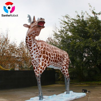 Outdoor sculptures custom animatronic animal statues
