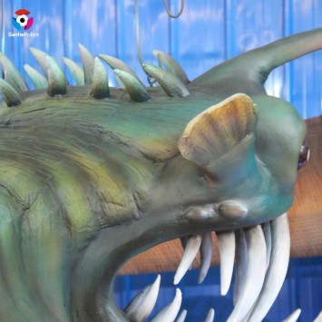 Marine biology animatron marine animal teaching toy model Anglerfish