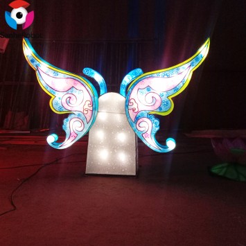Outdoor Christmas Lights Decoration Lantern Festival China Butterfly Lantern for Taking Photos