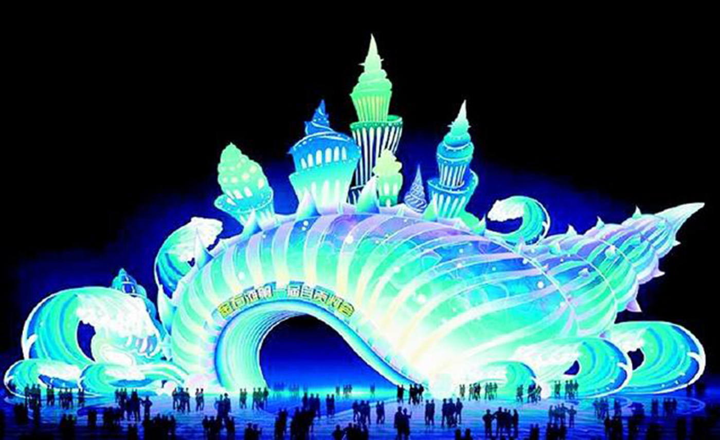 The first Zigong Lantern Festival in Jinshitan will be lit on April 28