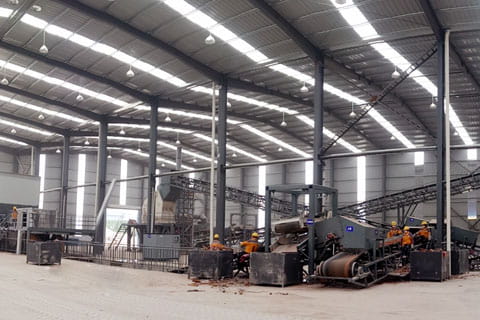 FAST Bauoffall RECYCLING PLANT
