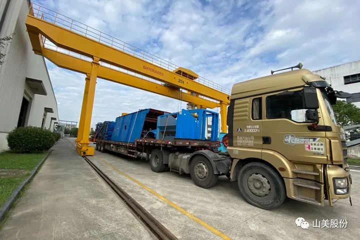 Shanghai SANME high-performance crushing and screening equipment has participated in the construction of several overseas sand and gravel projects.