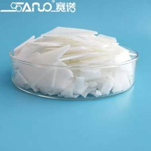 Biely vločkový polyetylénový vosk pre farebný masterbatch