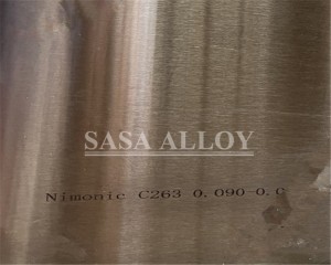 Nimonic Alloy C263 Sheet Plate