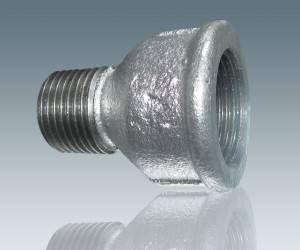 DIN Standard Beaded Malleable Iron Pipe Fittings