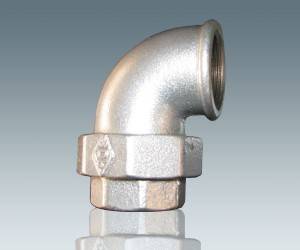 DIN Standard Beaded Malleable Iron Bututu Fittings