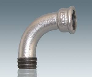 Phụ kiện ống sắt dễ uốn có đính cườm tiêu chuẩn DIN