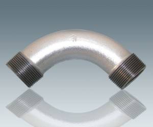 Accesorios para tubos de ferro maleable con abalorios estándar DIN