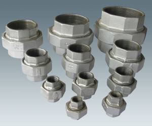 DIN Standard Beaded Malleable Iron Bututu Fittings