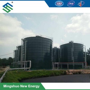 Biogas anaerobic digester ngoba Winery Ukusingathwa Ukwelashwa