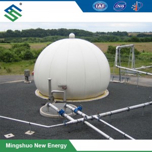 High reputation Wwtp Sludge Treatment -
 Constant Pressure Dual Membrane Biogas Storage Holder – Mingshuo