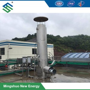 Biogas Torch for Environmental Protection and Biogas Engineering