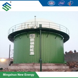 Integrated Biogas Anaerobic Fermentation Tank for CHP