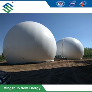 Double Membrane Biogas Storage Balloon