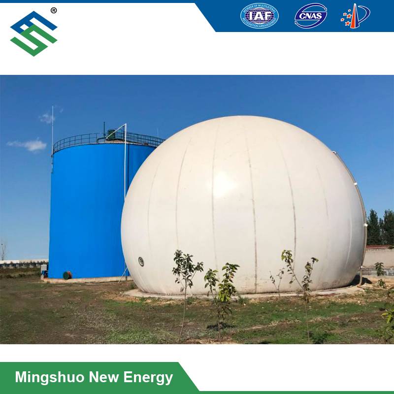 flexible gas storage biogas holder (9)