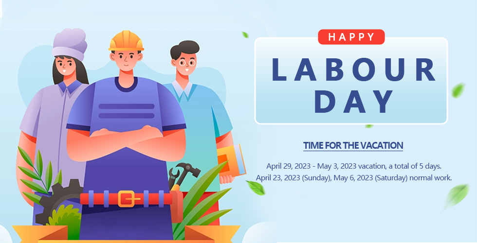 2023 Labour Day holiday notice