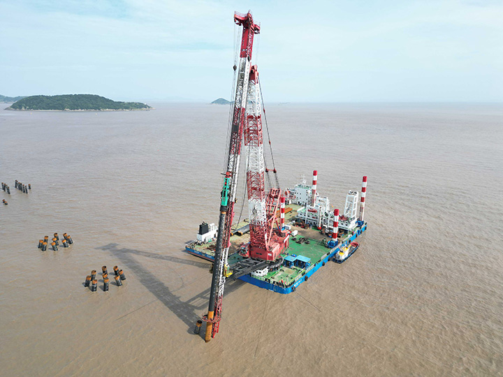 Erleben Sie an der Küste des Ostchinesischen Meeres die „schwere Schiffsausrüstung“ von SEMW hautnah!