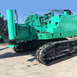 Professional China China Rotary Drilling Rig Model Sr220c Pile Driver Machine/Hydraulic Static Rotary Portable Crawler Pile Driver