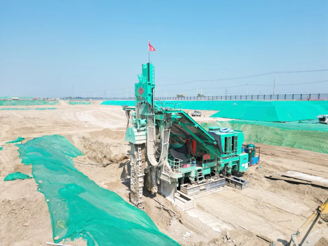 TRD būvniecības metodes pielietojums Xiongxin ātrgaitas dzelzceļa projektā