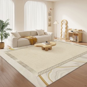 Low Pile Easy-Cleaning Area Rugs Carpet for Living Room