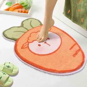 Cute Fruit Shaped Bathroom Rugs and Mat for Kids