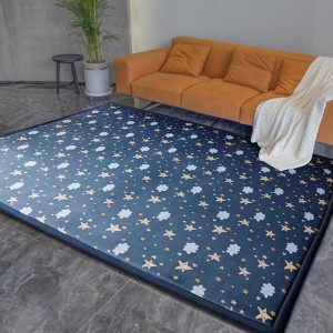 wholesale cheap thick memory foam area rug carpet factory play mat