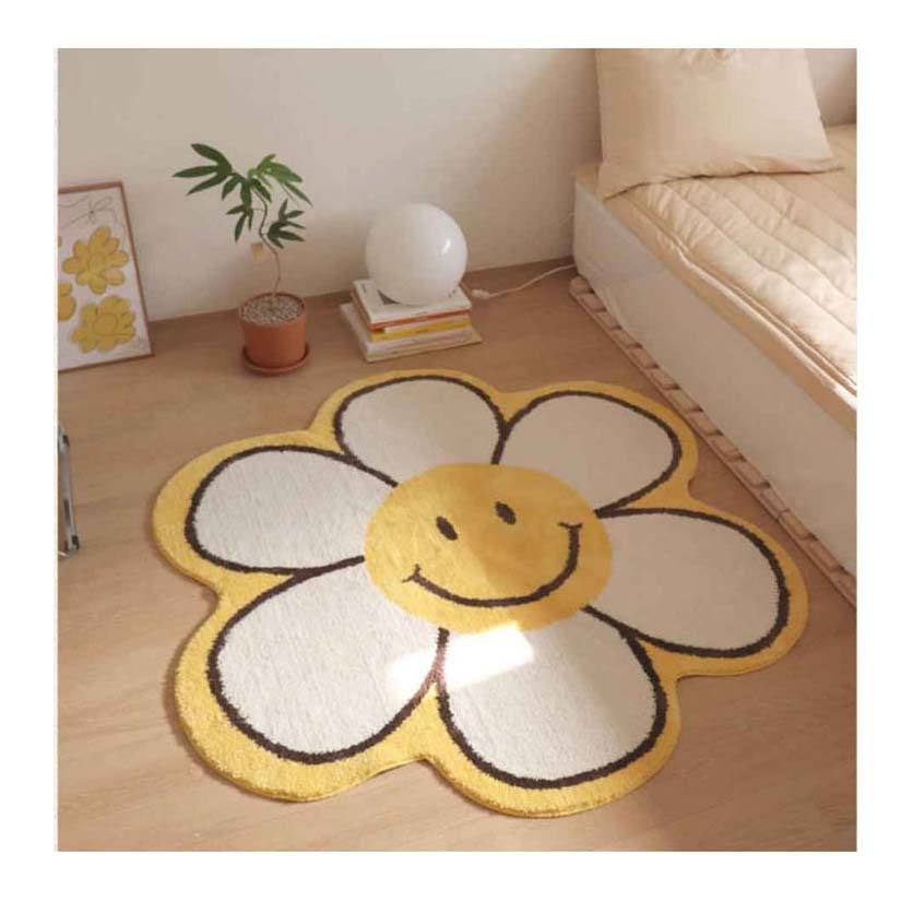 American Pastoral Style Home Decoration Rug Sunflowers Carpet Design Carpet Door Mat Featured Image