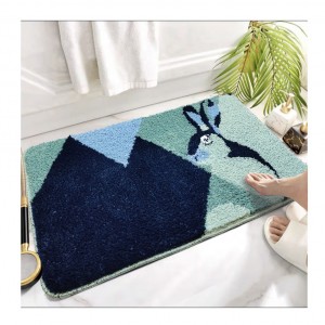 OEM Super Absorbent tufted bath mat rug