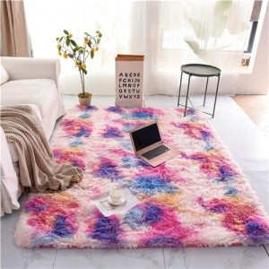 Cheapest Price Carpet Quote - New design PV long pile floor mat shaggy soft carpet Living Room Bedroom Rug – Senfu