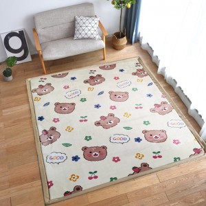 Japanese Kids Play Mat Tatami Area Rug Thickness Tatami Floor Carpet Living Room Memory Foam Area Carpet