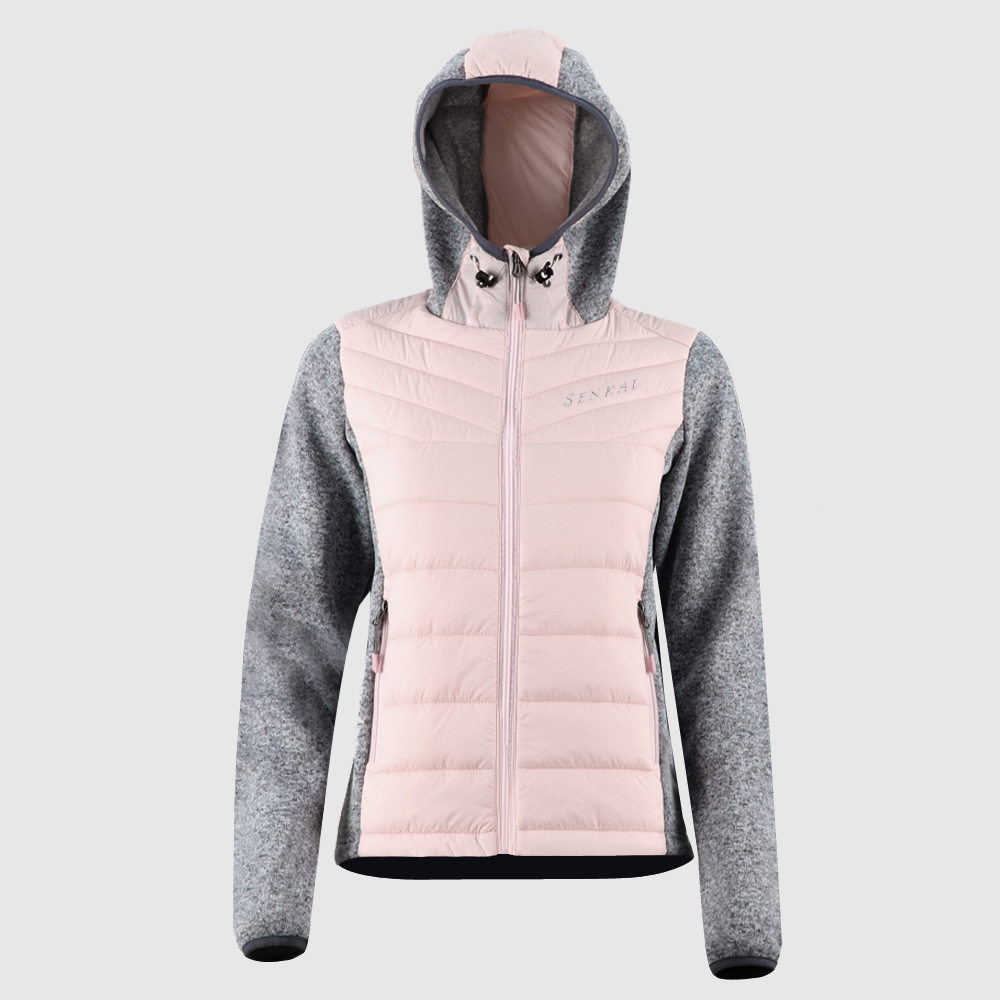 Best Price for Womens Ski Jackets - Women’s puffer hybrid jacket 17930-F – Senkai