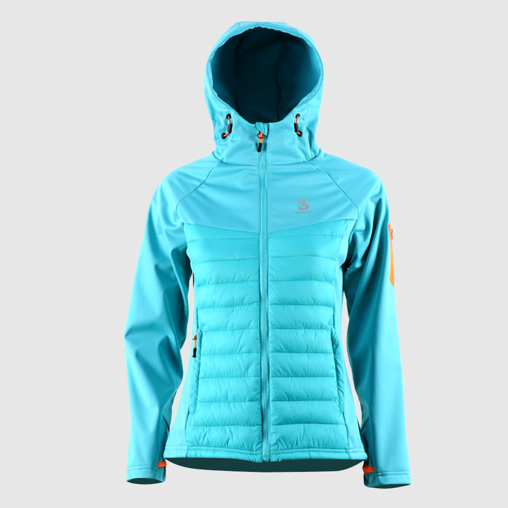 New Fashion Design for Softshell Fleece Jacket - Women’s sports hybrid jacket 8219602 – Senkai