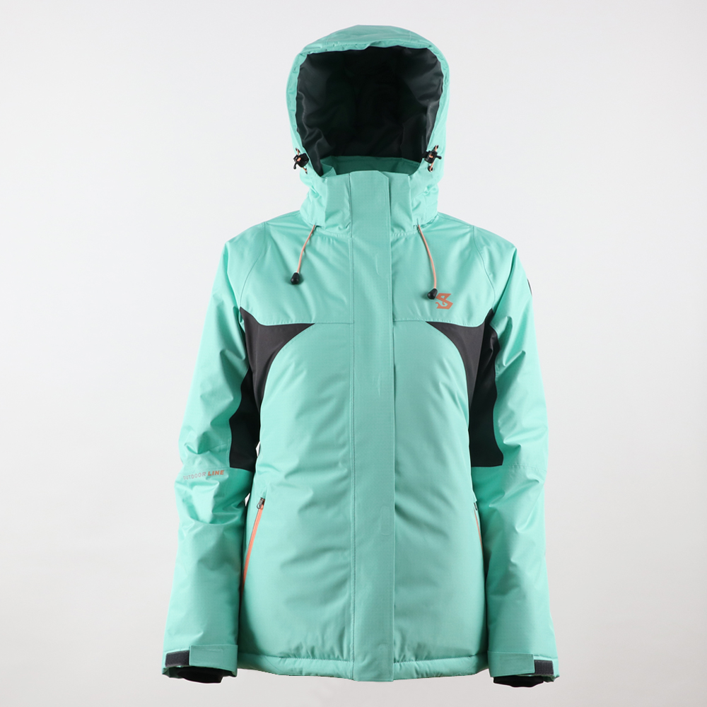 Women’s waterproof outdoor padding jacket