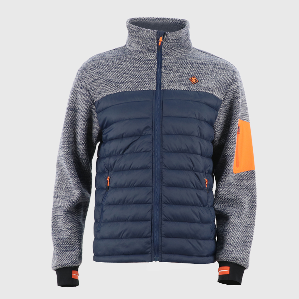 China Gold Supplier for Mens Padded Waterproof Jacket - Men’s sweater fleece hybrid jacket 8219429 – Senkai