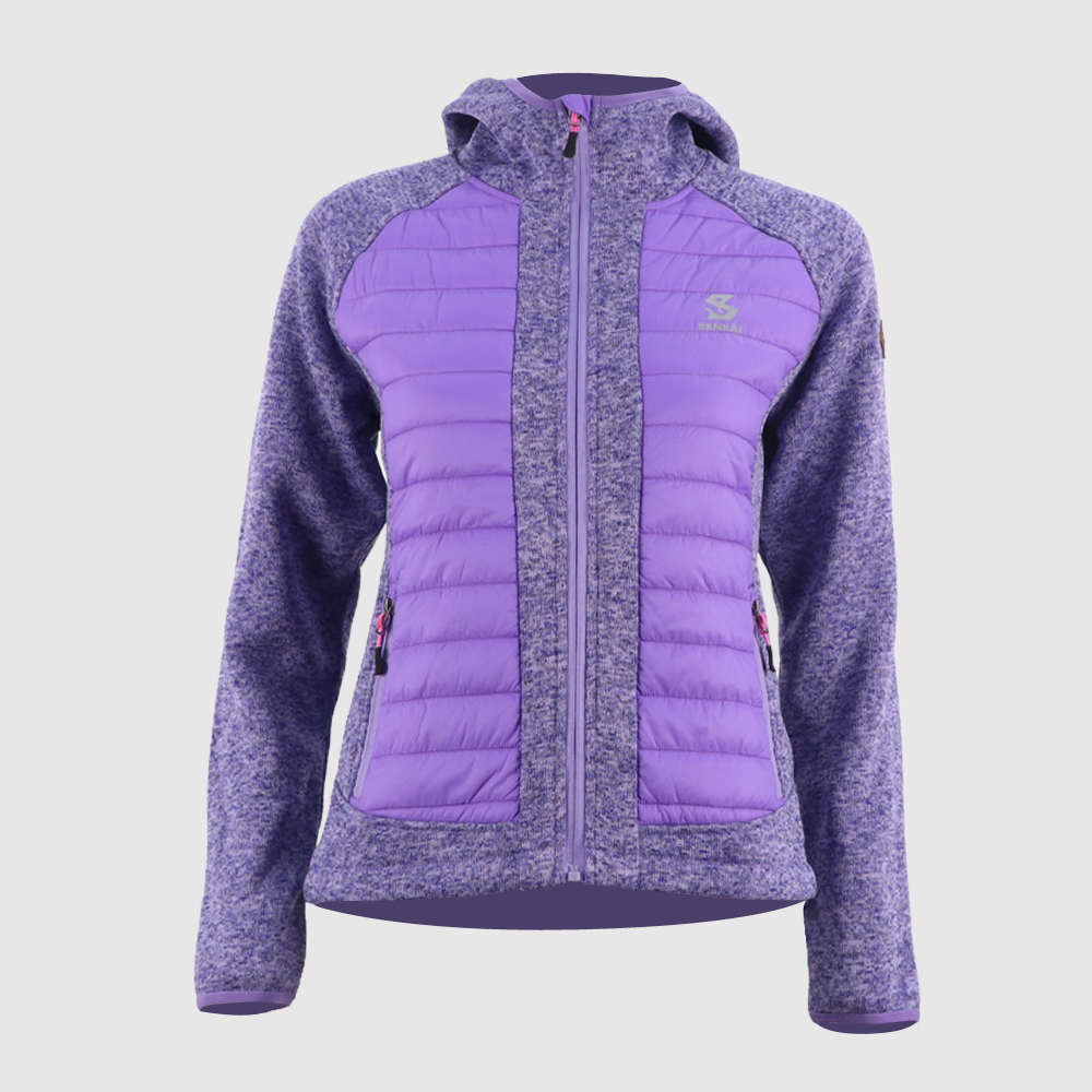 Fast delivery Ladies Lightweight Padded Jacket - Women’s sweater fleece jacket 8219540 – Senkai detail pictures