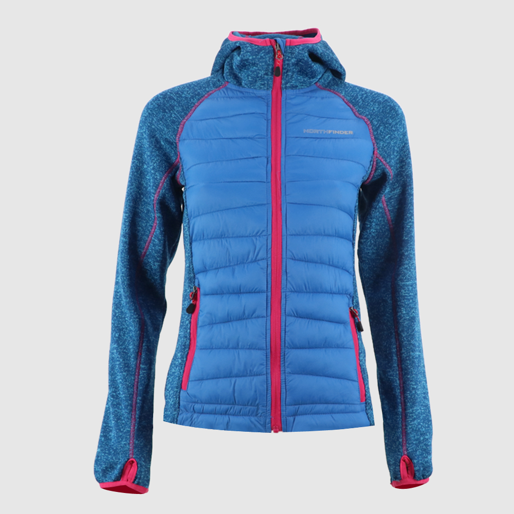 Fast delivery Ladys Padding Jacket - Women’s fleece hybrid jacket MI4576 – Senkai