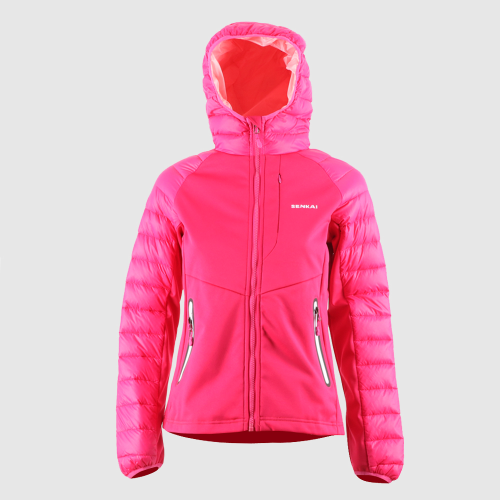 Cheap PriceList for Rainbow Shaggy Jacket - Women’s puffer padded jacket 8k-613 – Senkai