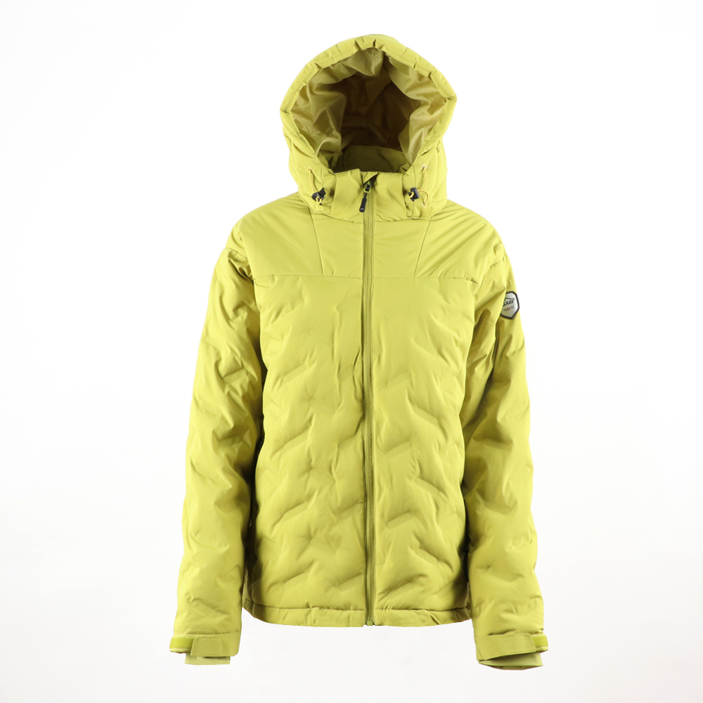 women's padded jacket 1031312 fabric with 3D effect (2)