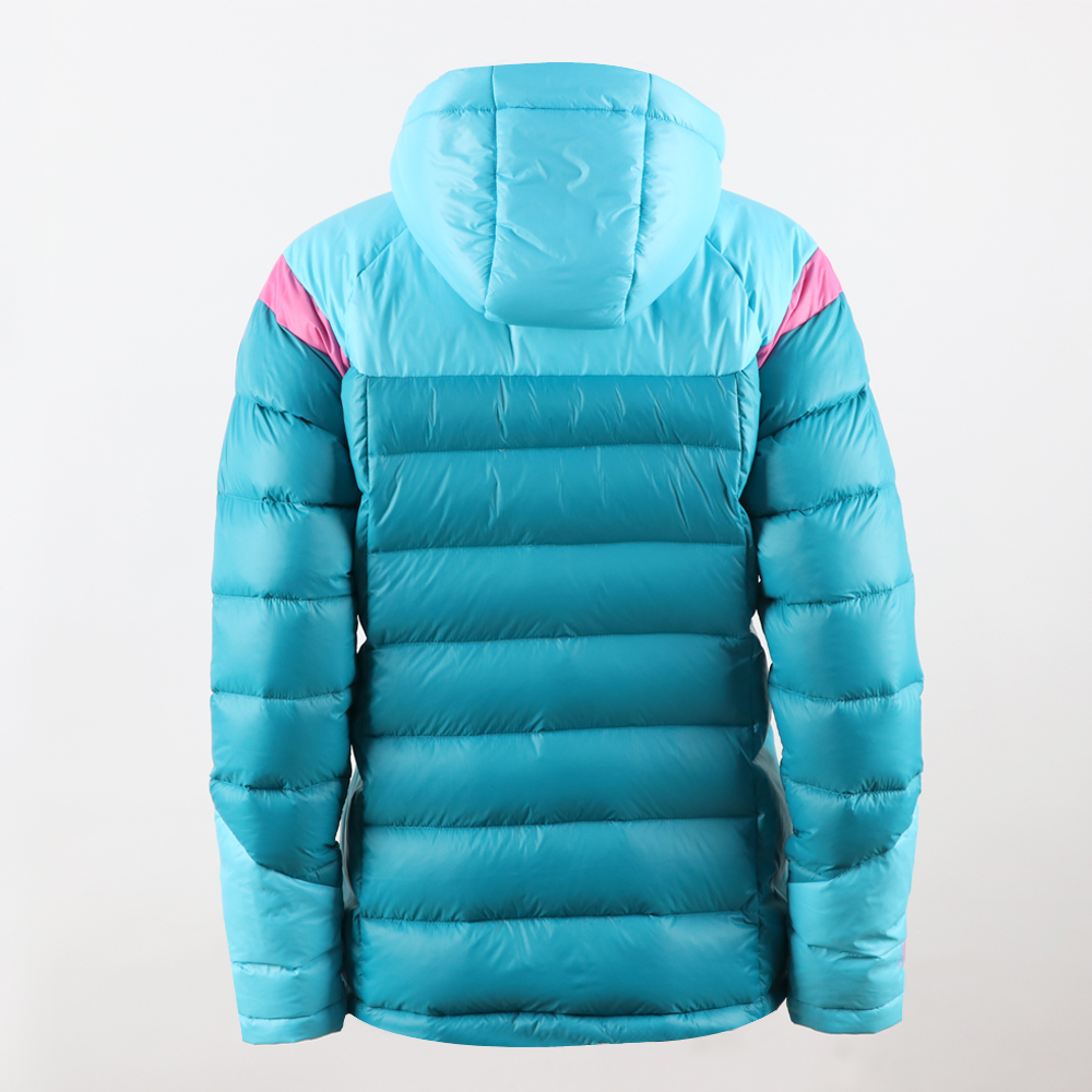 Cheap PriceList for Rainbow Shaggy Jacket - Women’s Hooded Super Warm Packable Ultra Light Weight Short Down Jacket 9220319 – Senkai detail pictures