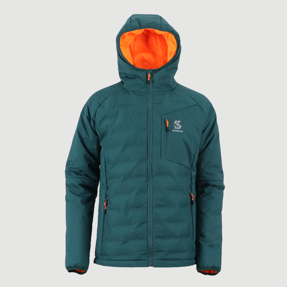 Men’s padded jacket seamless zipper pocket 8219593