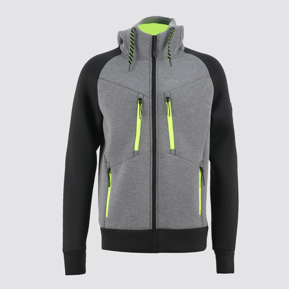 Men  Comfortable Breathable Fit Hooded Air Layer Jacket