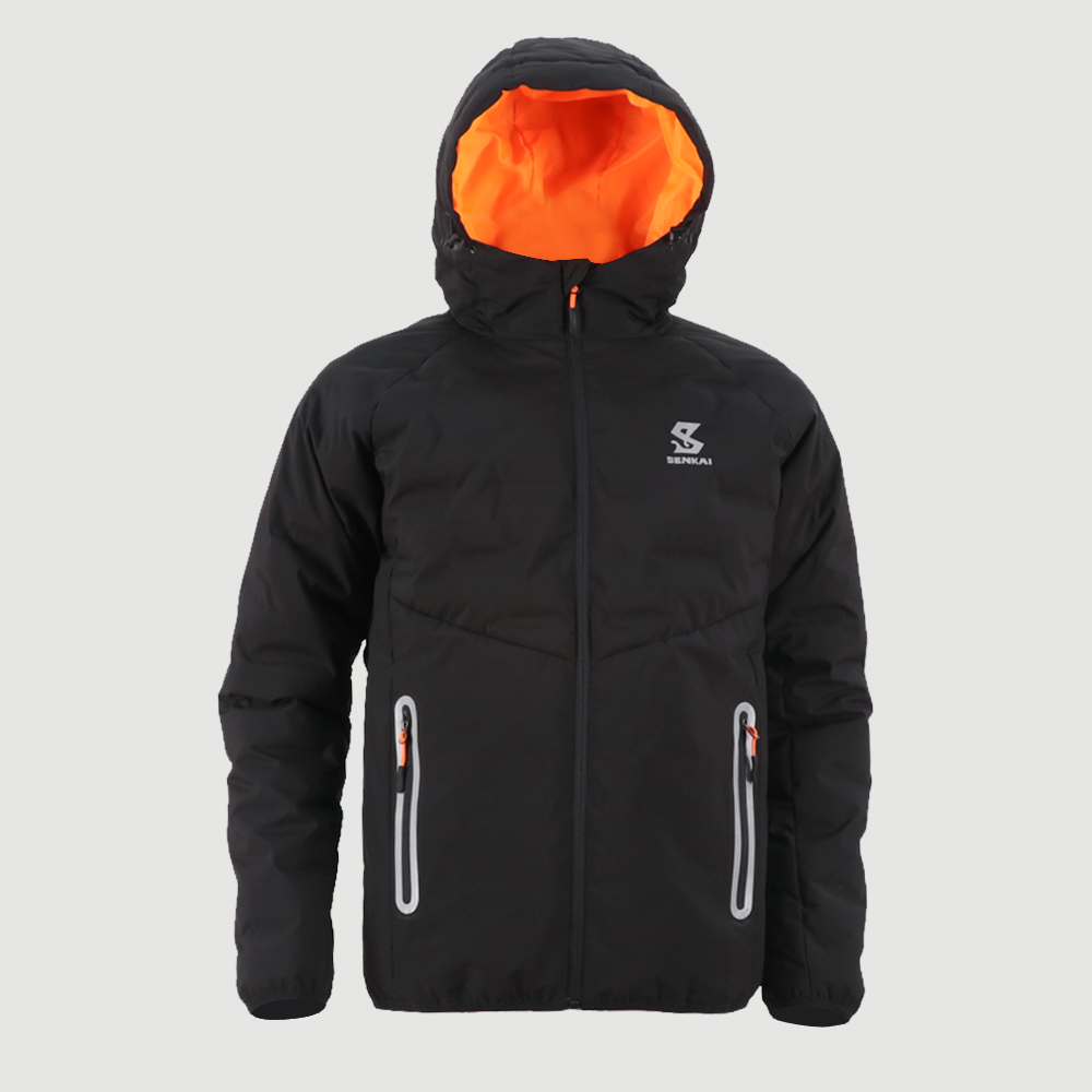 Men’s padded jacket seamless zipper pocket 8219451